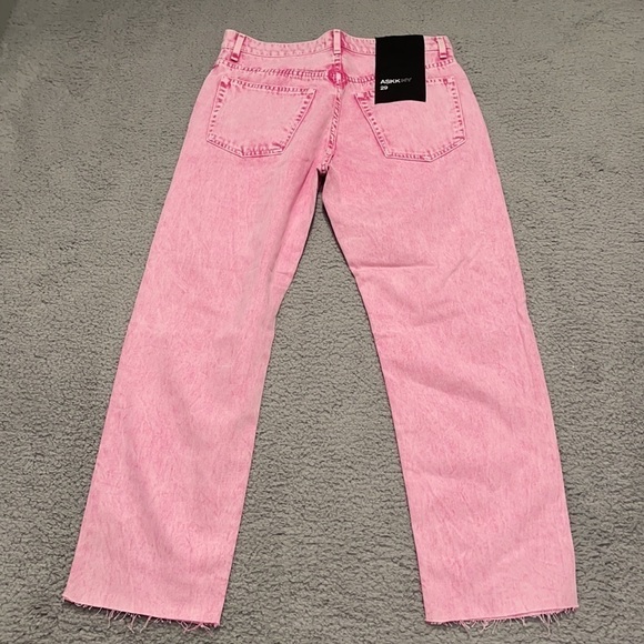 ASKKNY BEAU ACID PINK Jeans size 29 - Picture 8 of 13